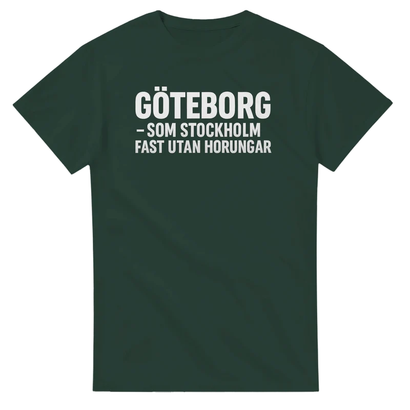 T-shirt - Göteborg - Som Stockholm fast utan...