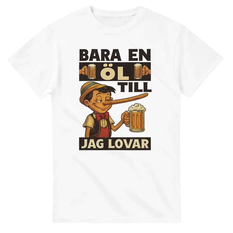T-shirt - Bara en öl till