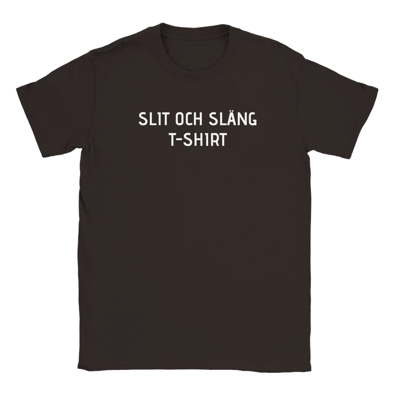 T-shirt - Slit och släng