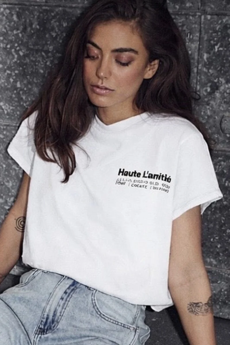 Haute L'Amitié - Noma Ns Balloon Tee HL10633 - White