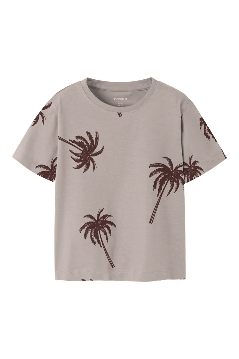 Name It - Nmmhamil Ss Nreg Top - 4997369 Chateau Gray