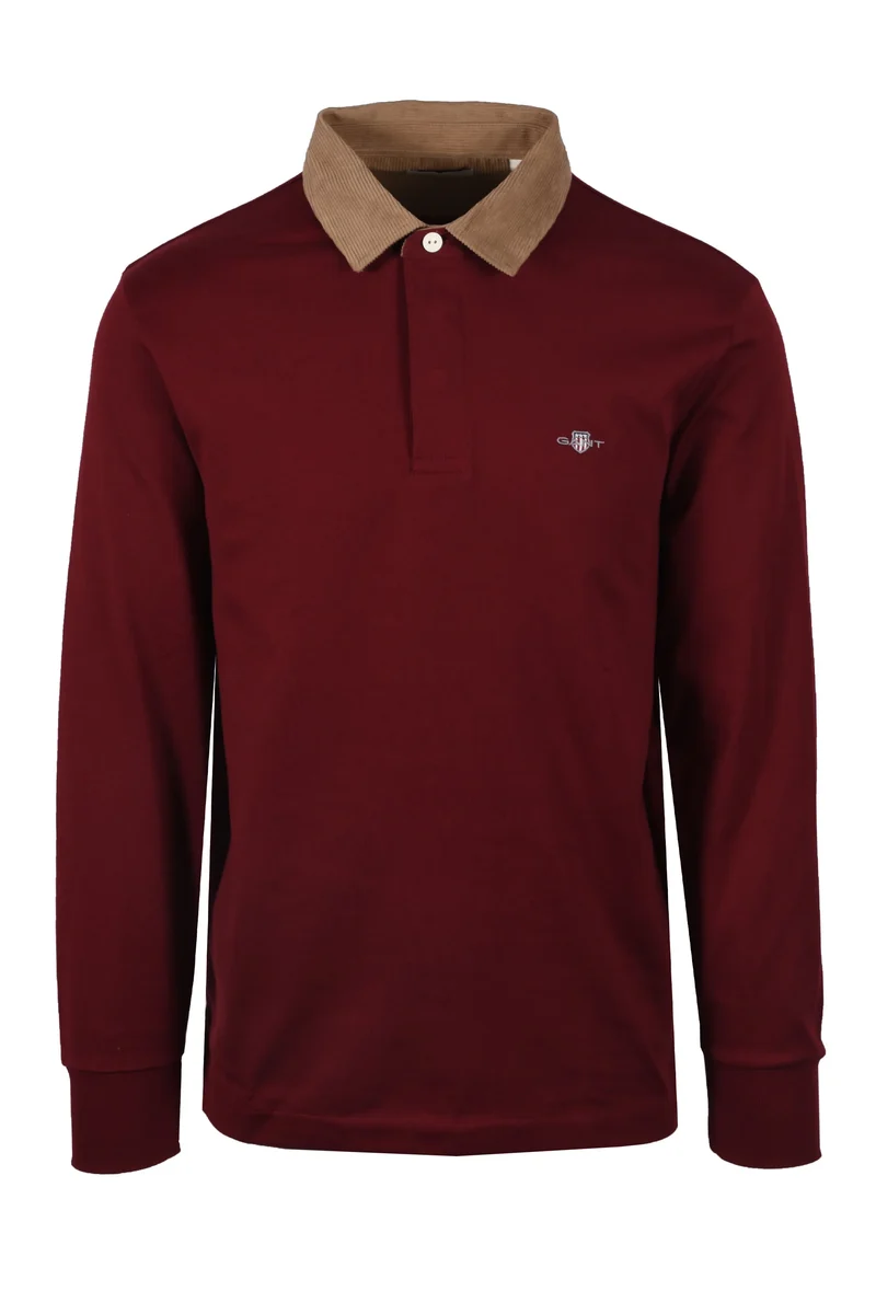 GANT Heavy Rugger Cord Collar - Plumped Red