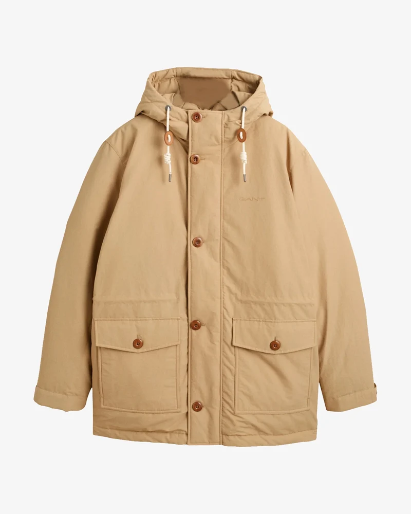 GANT Down Parka - Dark Khaki