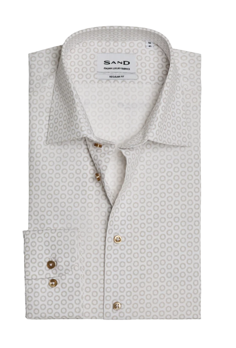 SAND 8277 State N2 Shirt - White
