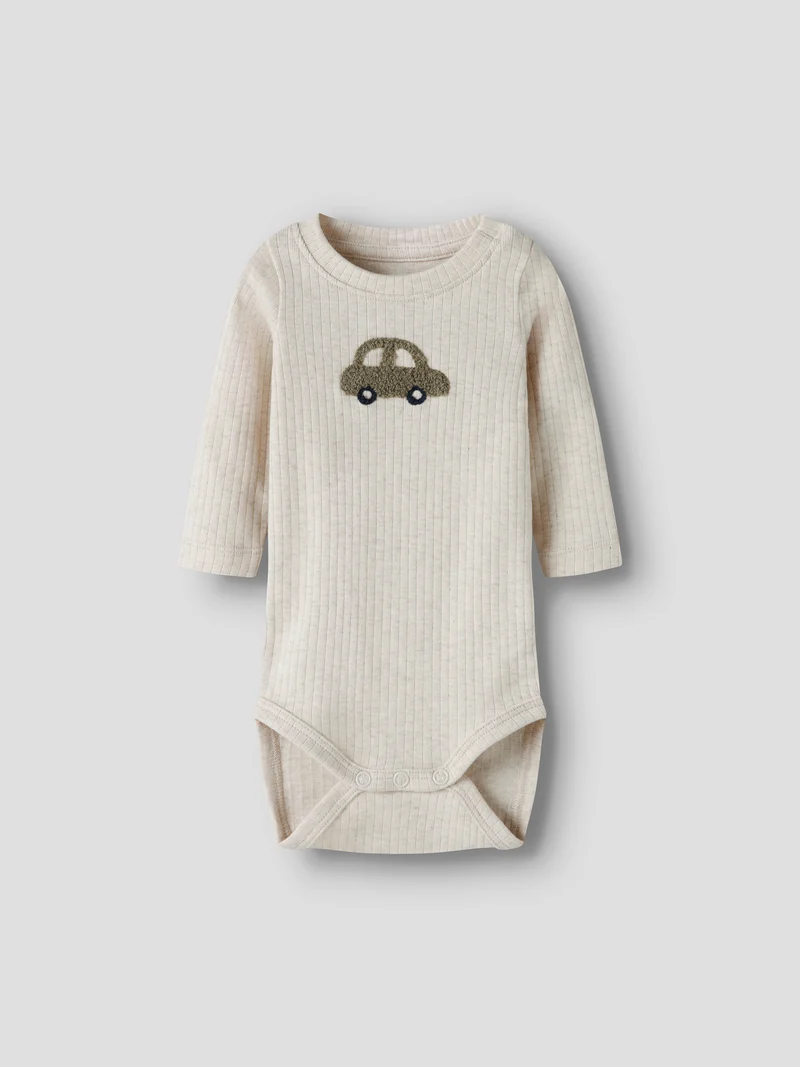 Olander Ribbad Babybody Med Bil