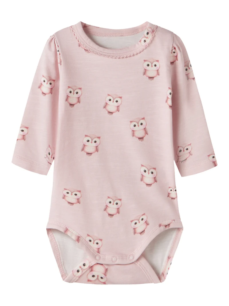 Name It Netie Rosa Body Med Ugglor