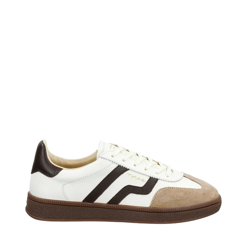 Cuzima Sneaker - Off white/brown