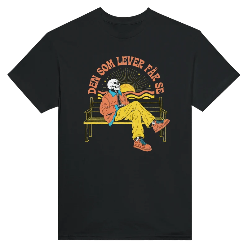 T-shirt - Den som lever får se
