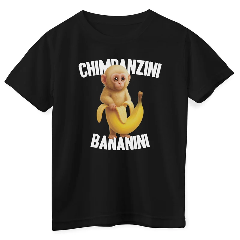 Brainrot - Chimpanzini Bananini Kids Tee