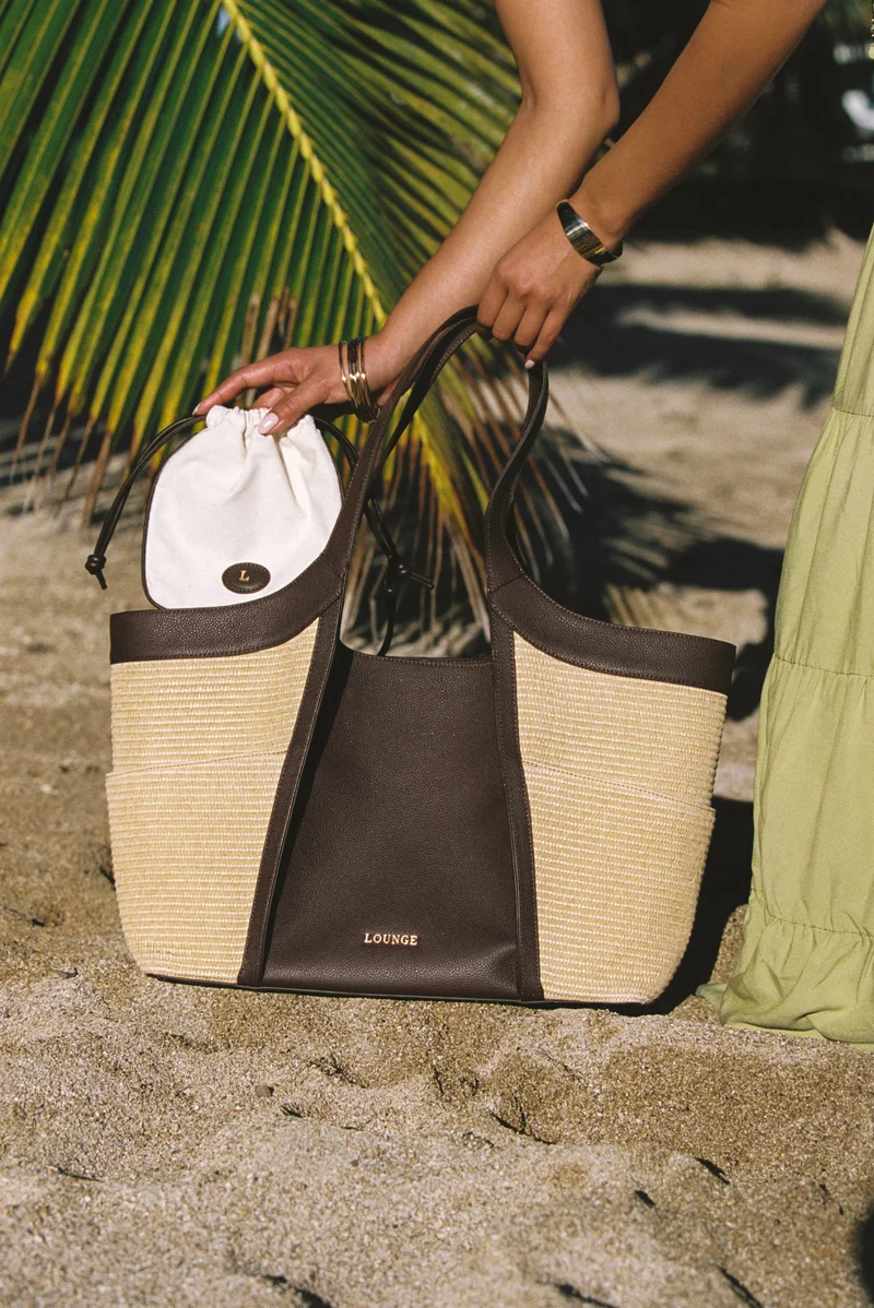 Romy Tote Bag - Choklad