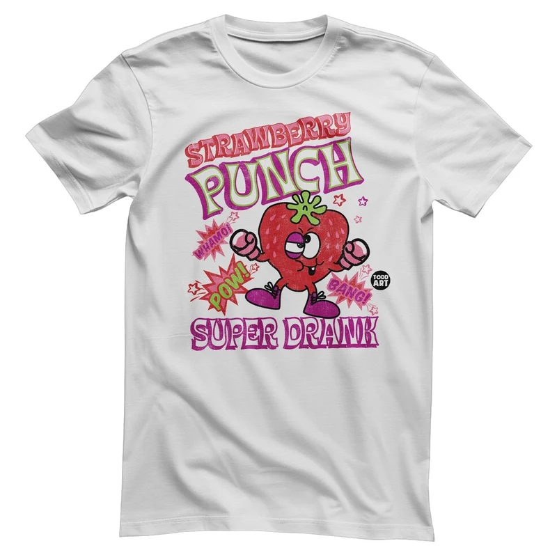 Strawberry Punsch Super Drank - ToddArt T-Shirt