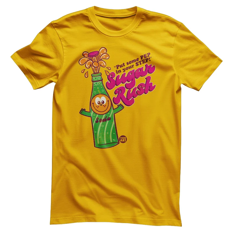 Sugar Rush Soda - ToddArt T-Shirt
