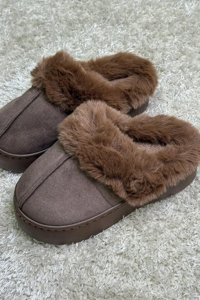 Bloom - Aida Slipper - Dark Brown