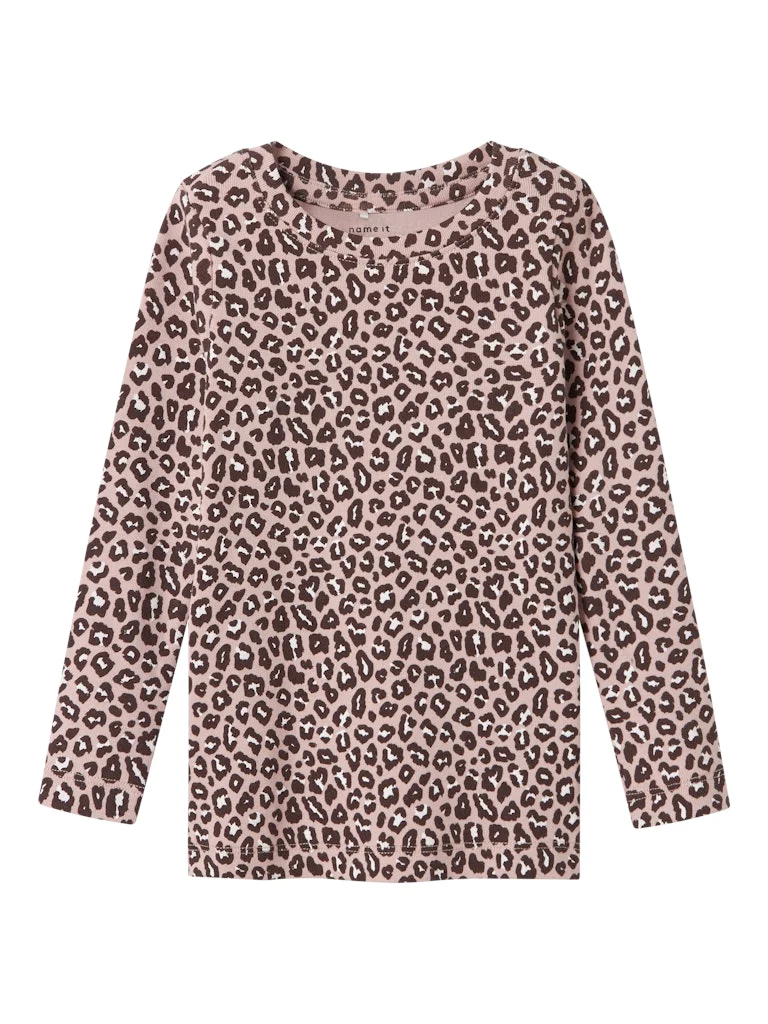 Leopard mönstrad Tröja