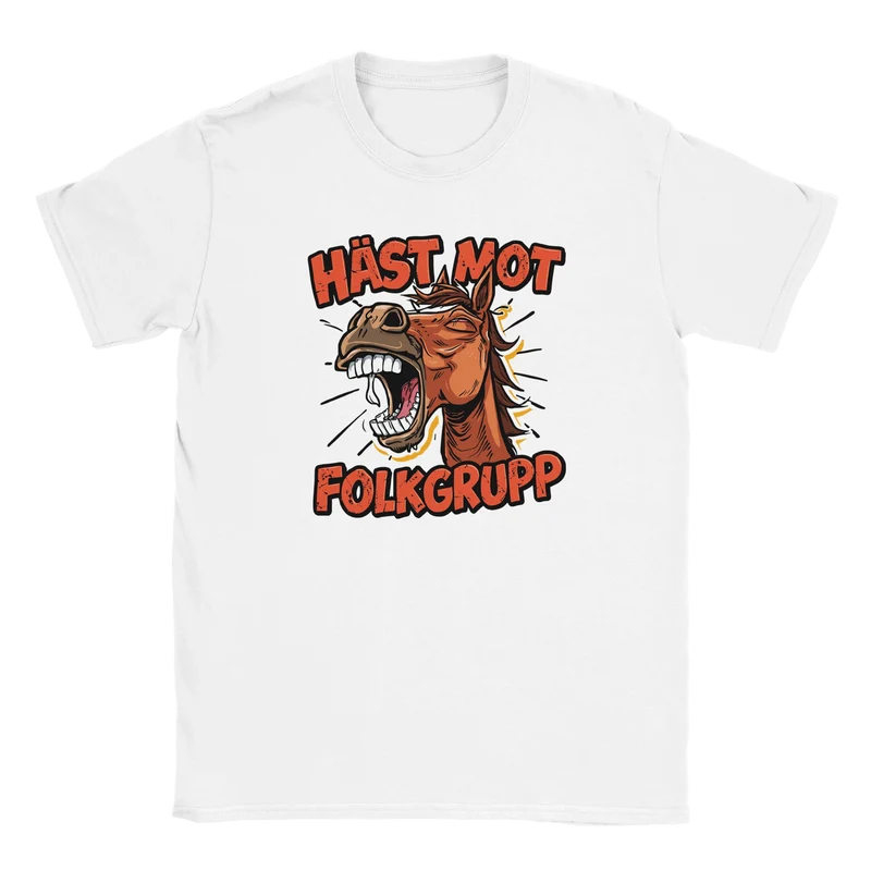T-shirt - Häst mot folkgrupp