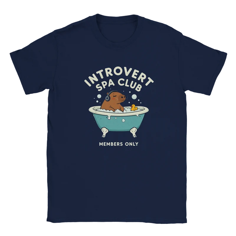 T-shirt - Introvert Spa Club