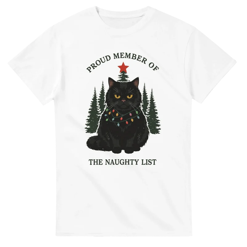 T-shirt - Proud Member of the Naughty List
