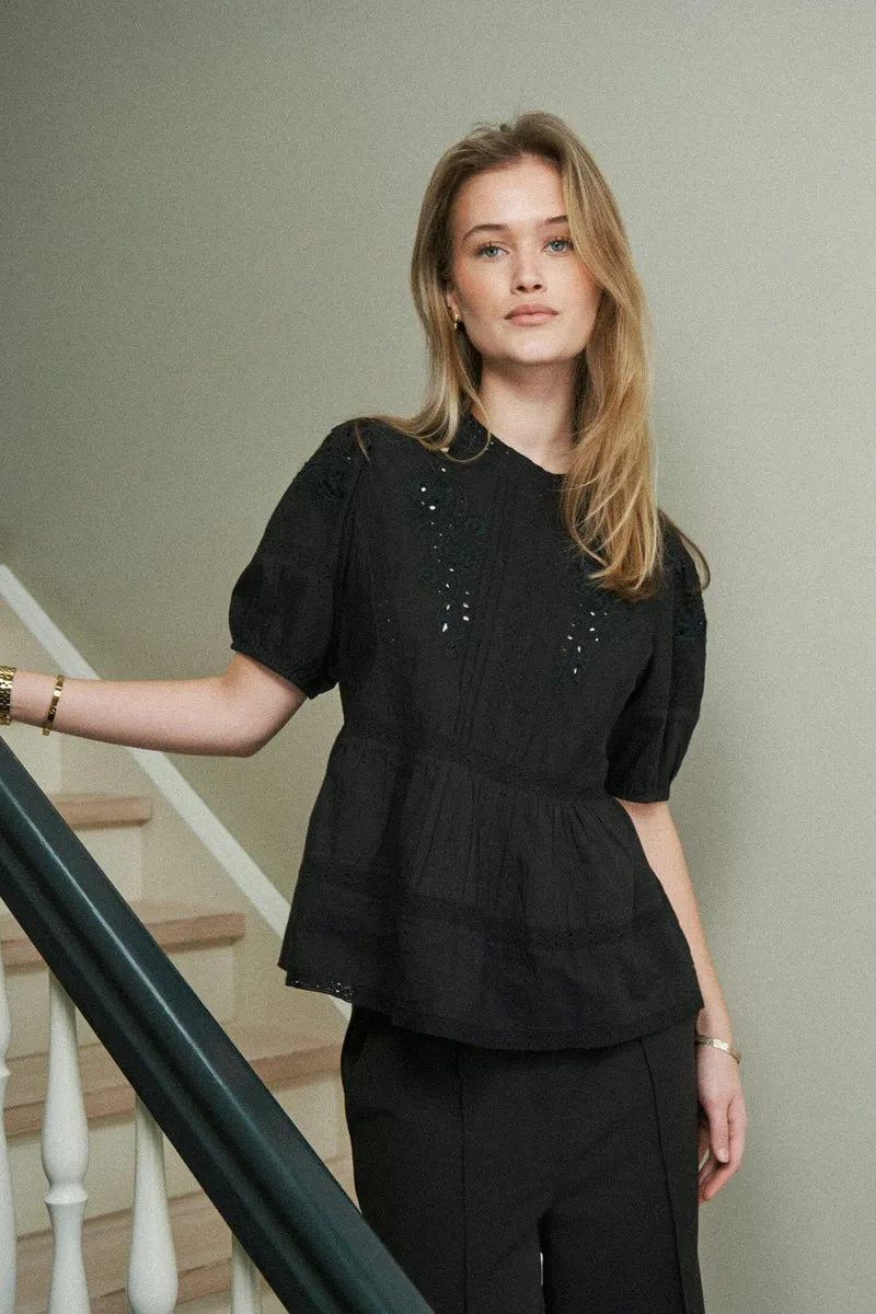 Neo Noir - Carnita Blouse 166753 - 100 - Black