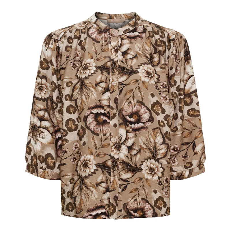Marta Du Chateau - Mdcdestiny Blouse 8044 - Camello1948ppg