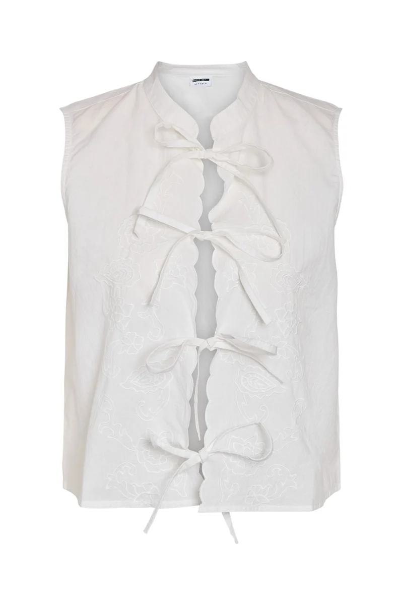 Noisy May - Nmmae S/L Top - 5010925 Cloud Dancer