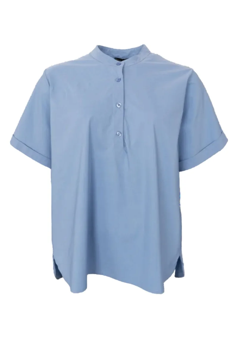 Black Colour - Bcdavina Shirt Blouse 41177 - Dust Blue