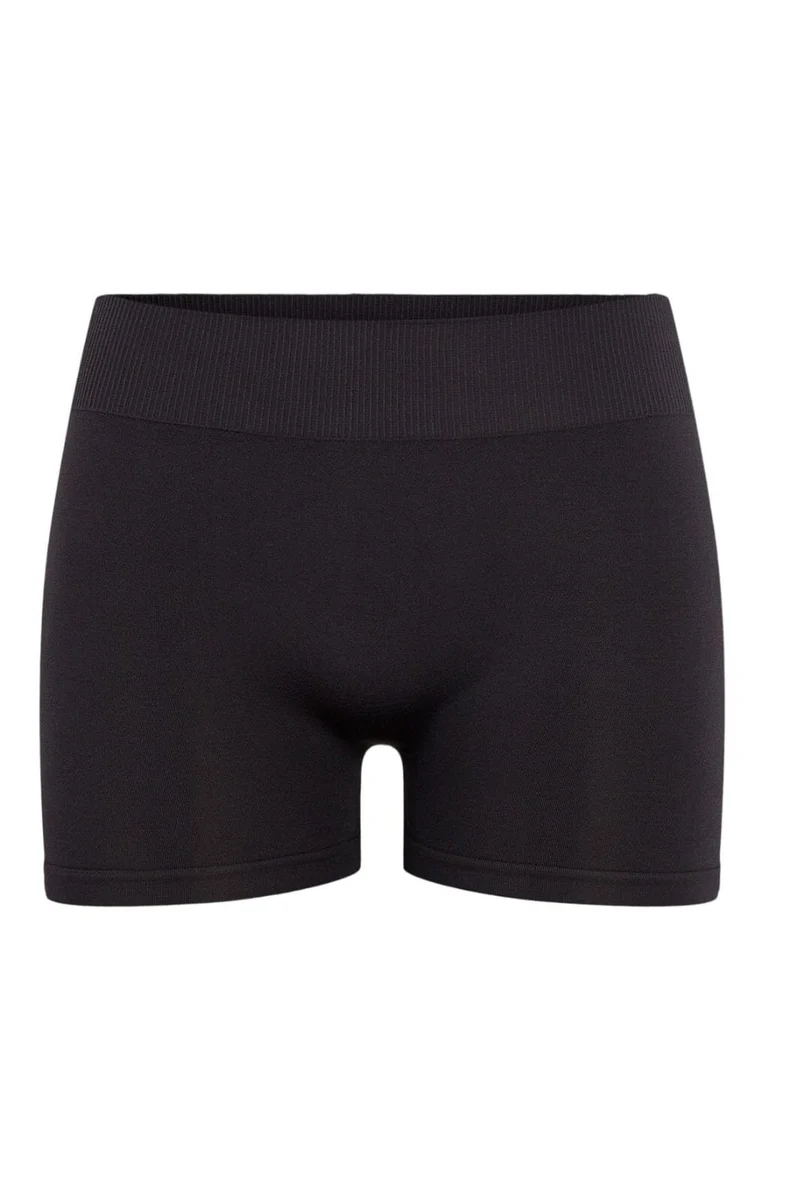 Pieces - London Mini Shorts - Black