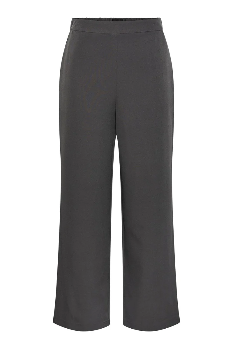 Pieces - Pcbossy Wide Plain Pant - 4266208 Magnet