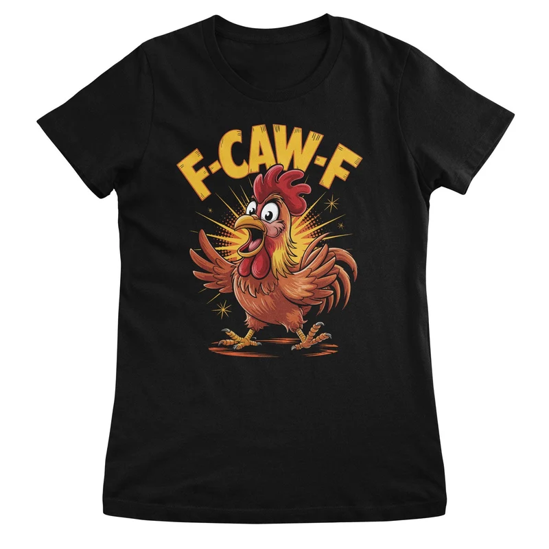 F-CAW-F Rooster Girly Top