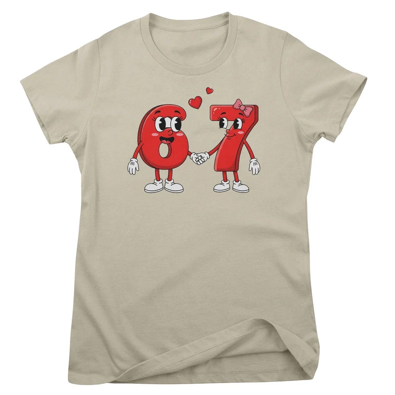 Six Seven in Love Girly Top