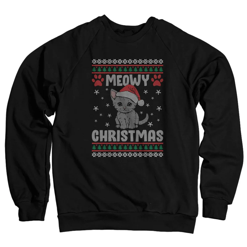 Meowy Christmas Sweatshirt
