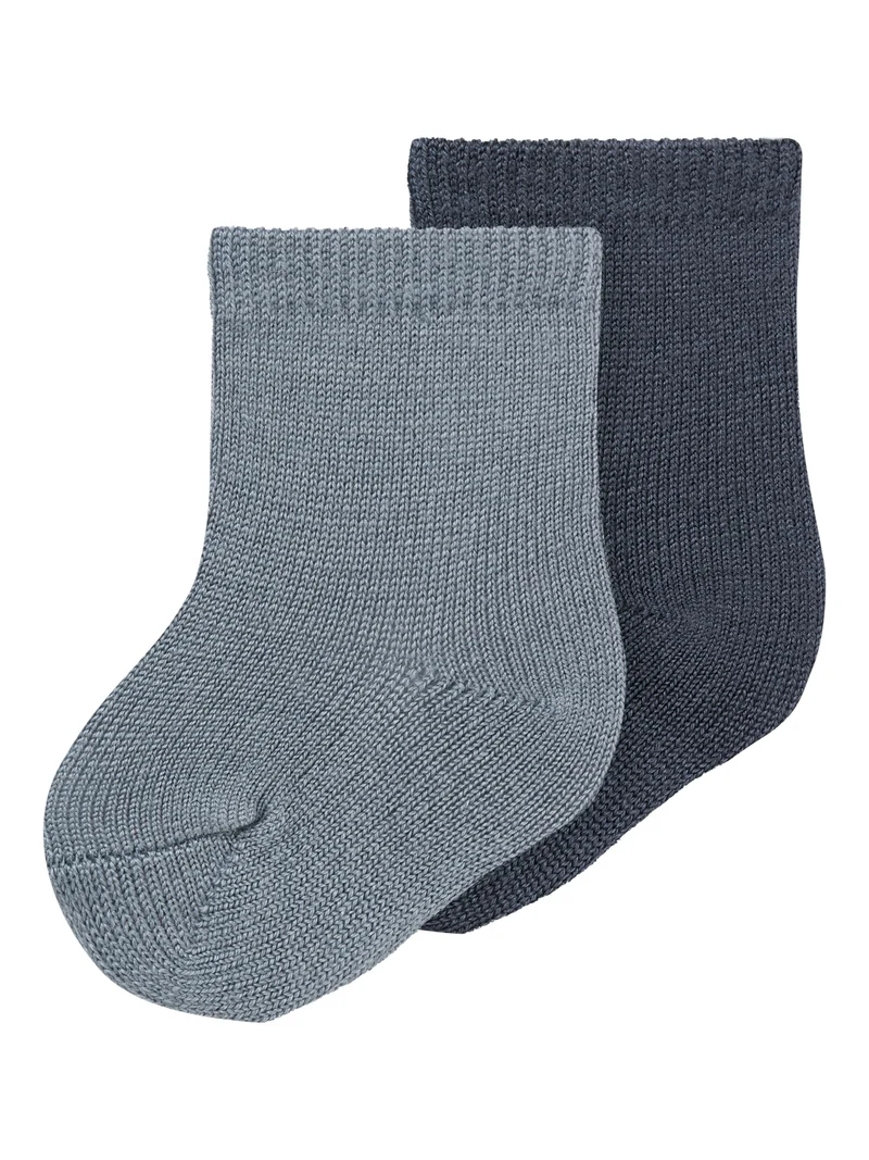2-pack Baby Strumpor Merinoull