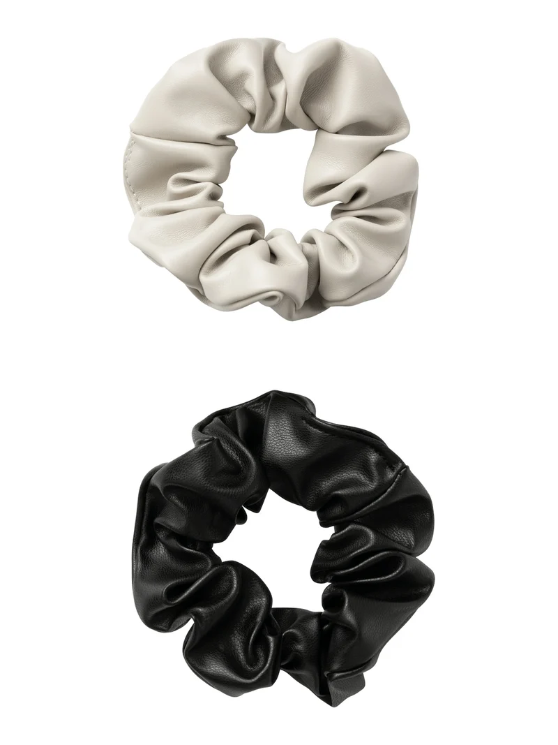PU Scrunchie 2-pack
