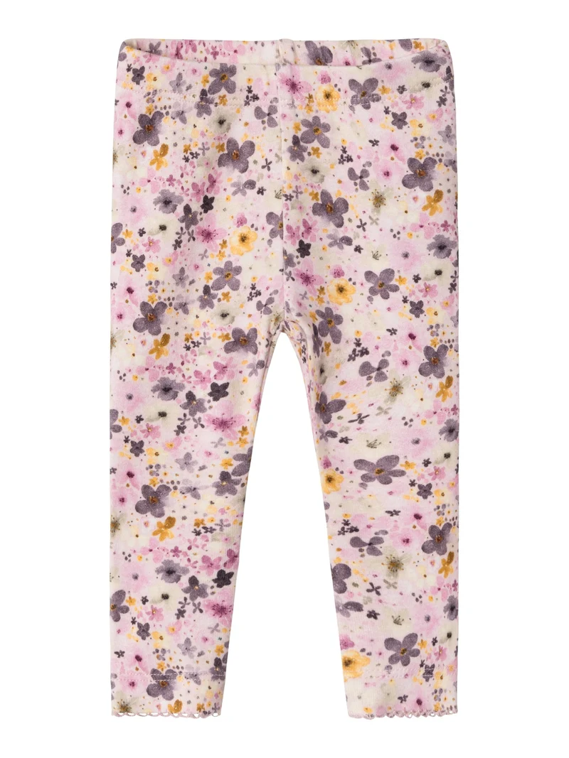 Baby Leggings Blommiga
