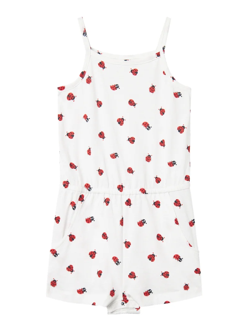 Jumpsuit med söta nyckelpigor