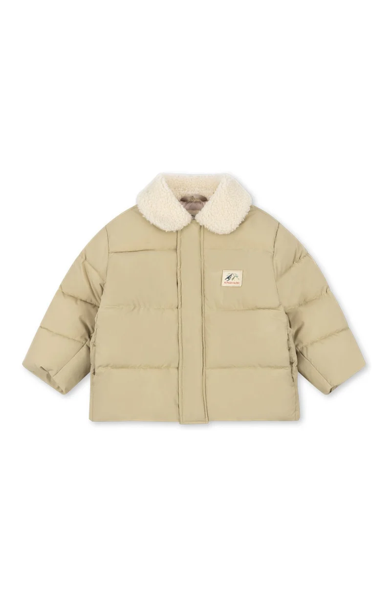Alpi Collar Jacket - Pale Olive Green