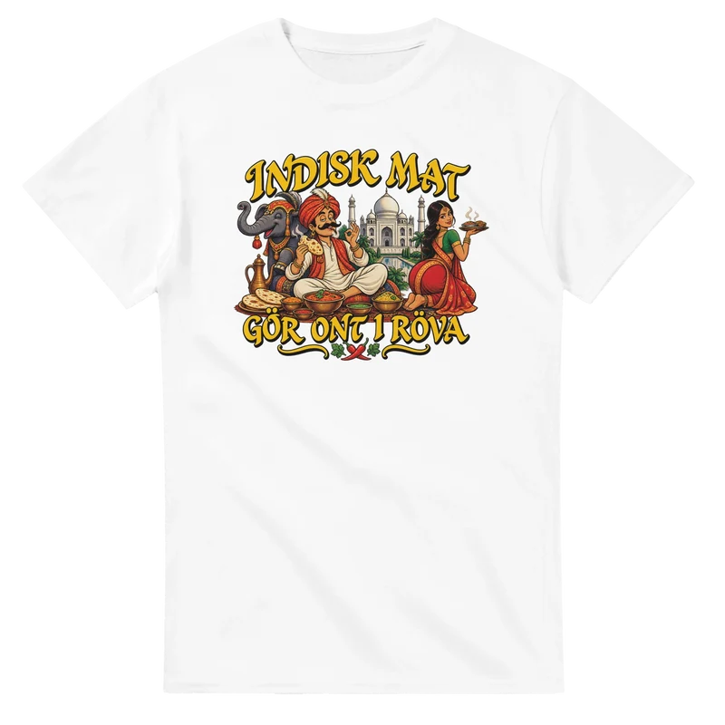 T-shirt - Indisk mat