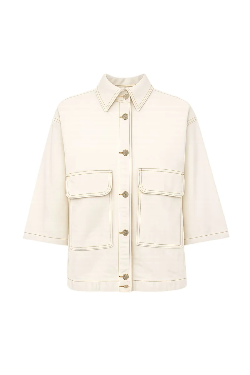 Black Colour - Bcizzy Jacket 41163 - Off White