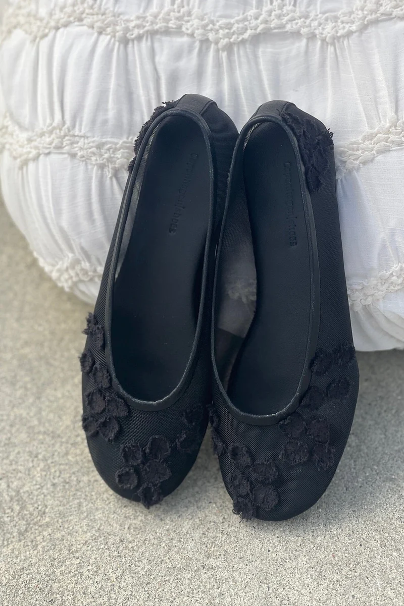 Copenhagen Shoes - Ballerina Net CS8600 - 0001 - Black