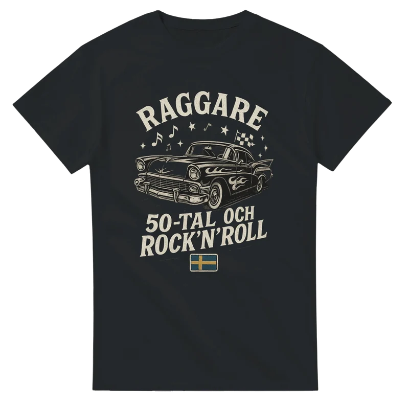 T-shirt Original – Raggare 50-tal och Rock’n’Roll