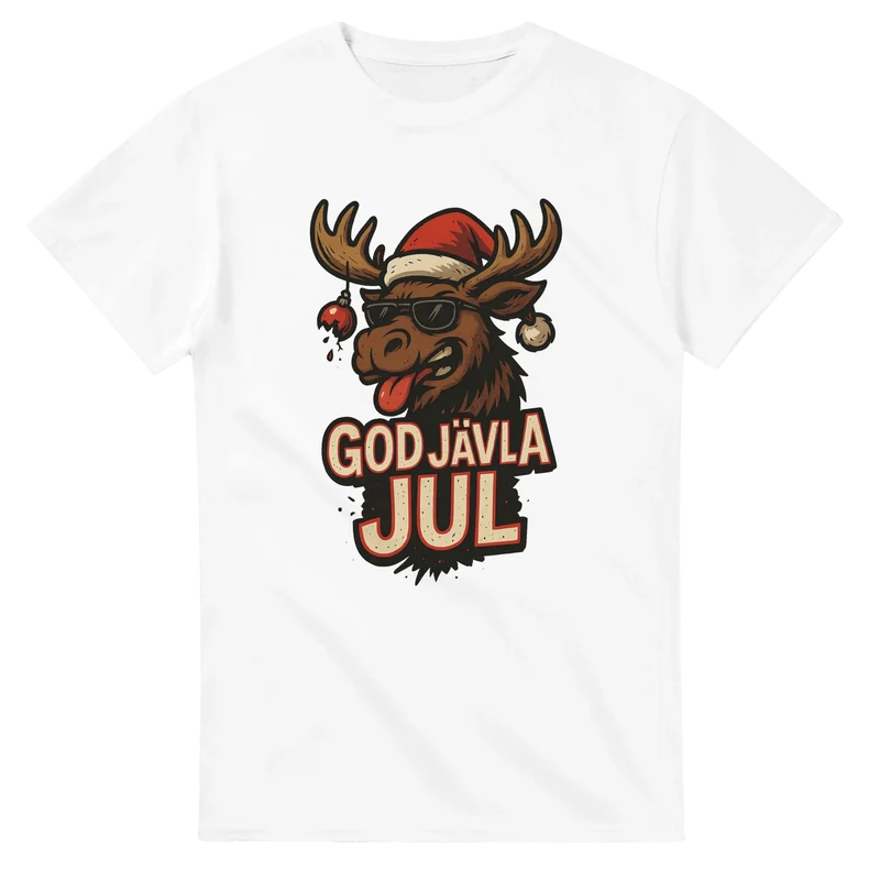 T-shirt - God jävla jul