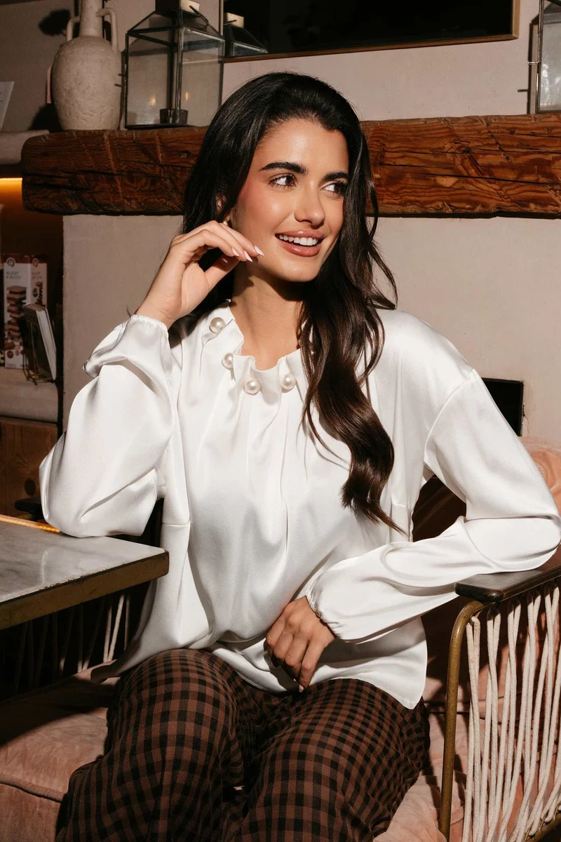 Liberte - Pip Ls Blouse 22313 - Off White
