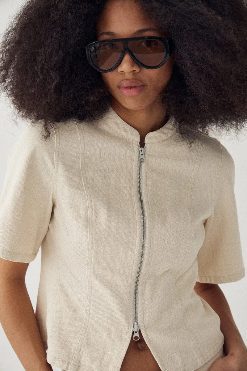 Noella - N-Mazie Ss Jacket 15580001 - 974 - Ivory