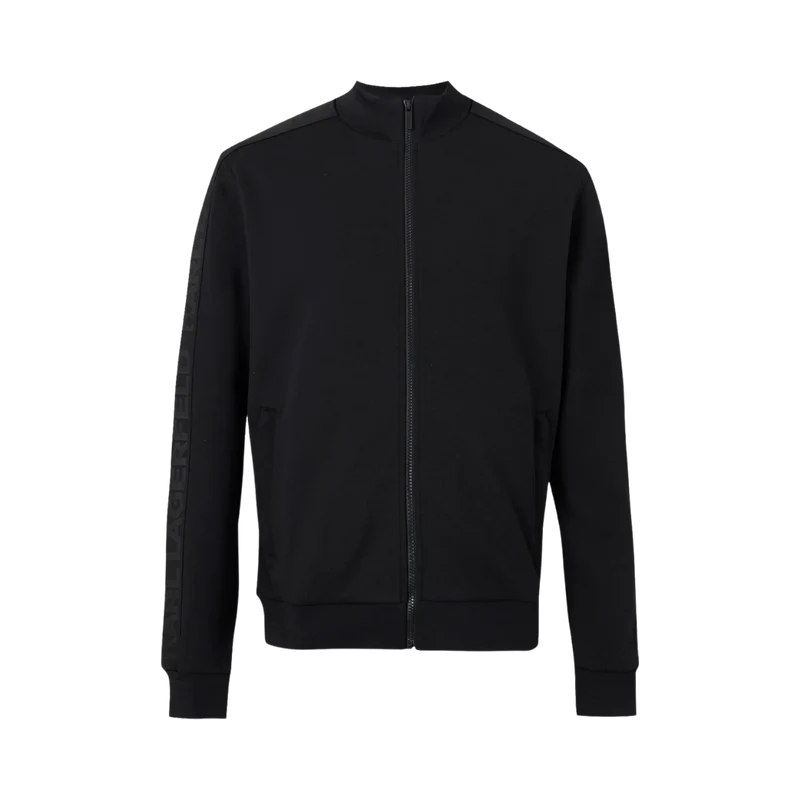 Sweat Zip Jacket - Black