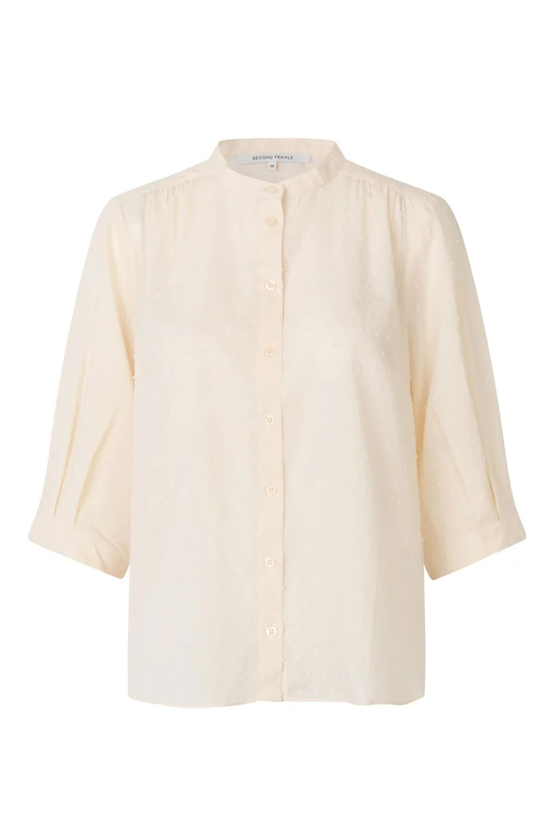 Second Female - Celiva Shirt 60742 - 1015 Eggnog