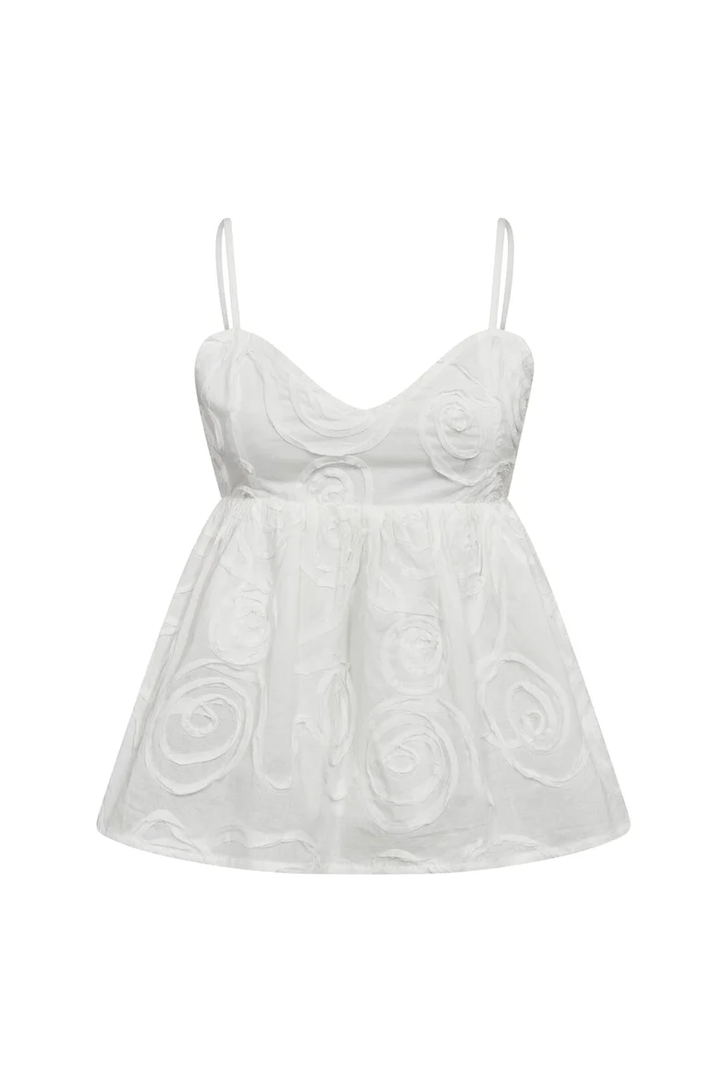 Co´Couture - Leyacc Singlet 45146 - 4000 - White