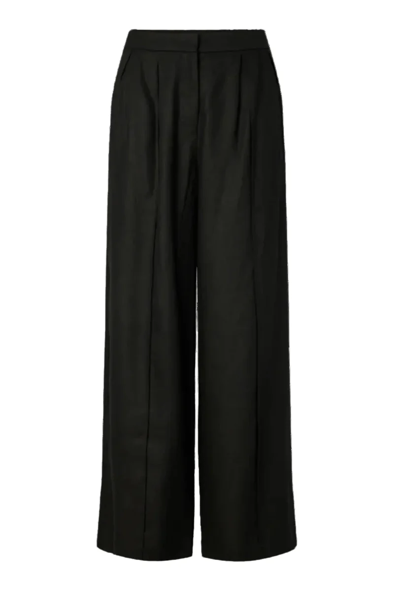 Pieces - Pcmajse Wide Pants Pp - 5040800 Black
