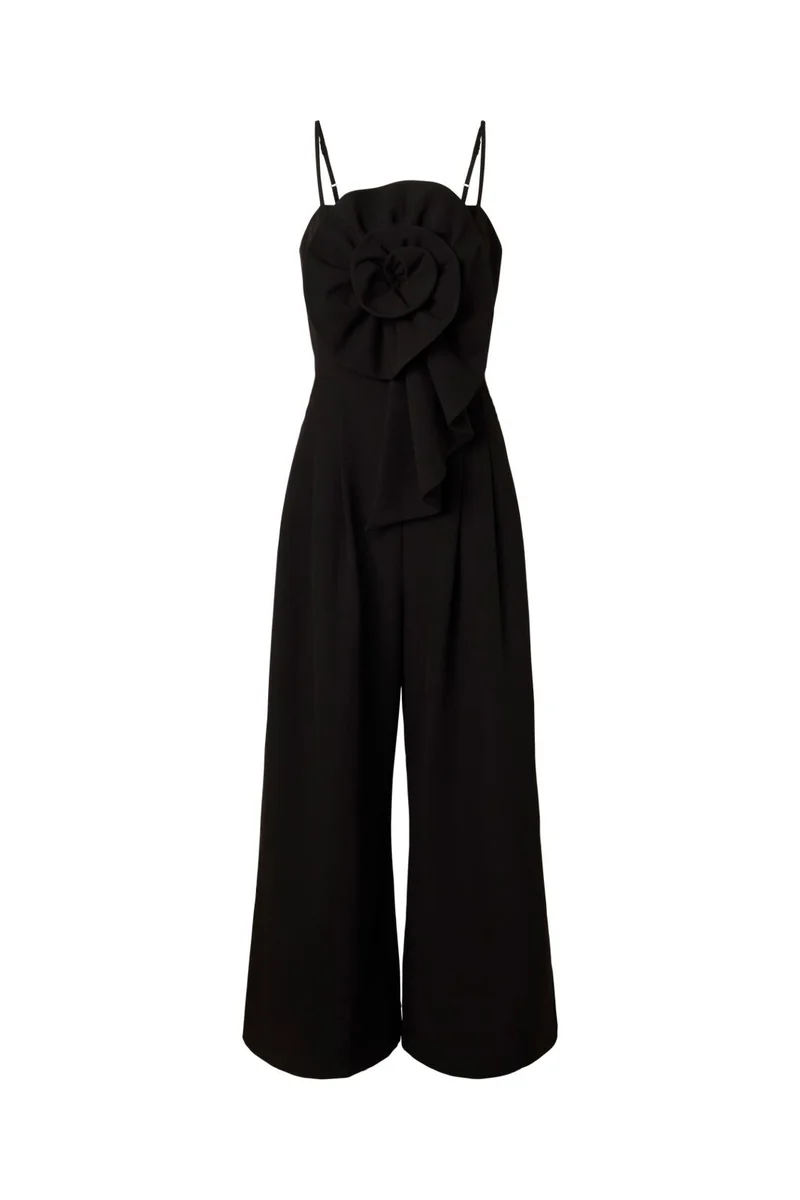 YAS - Yaslipas Strap Rosette Jumpsuit - 5102586 Black