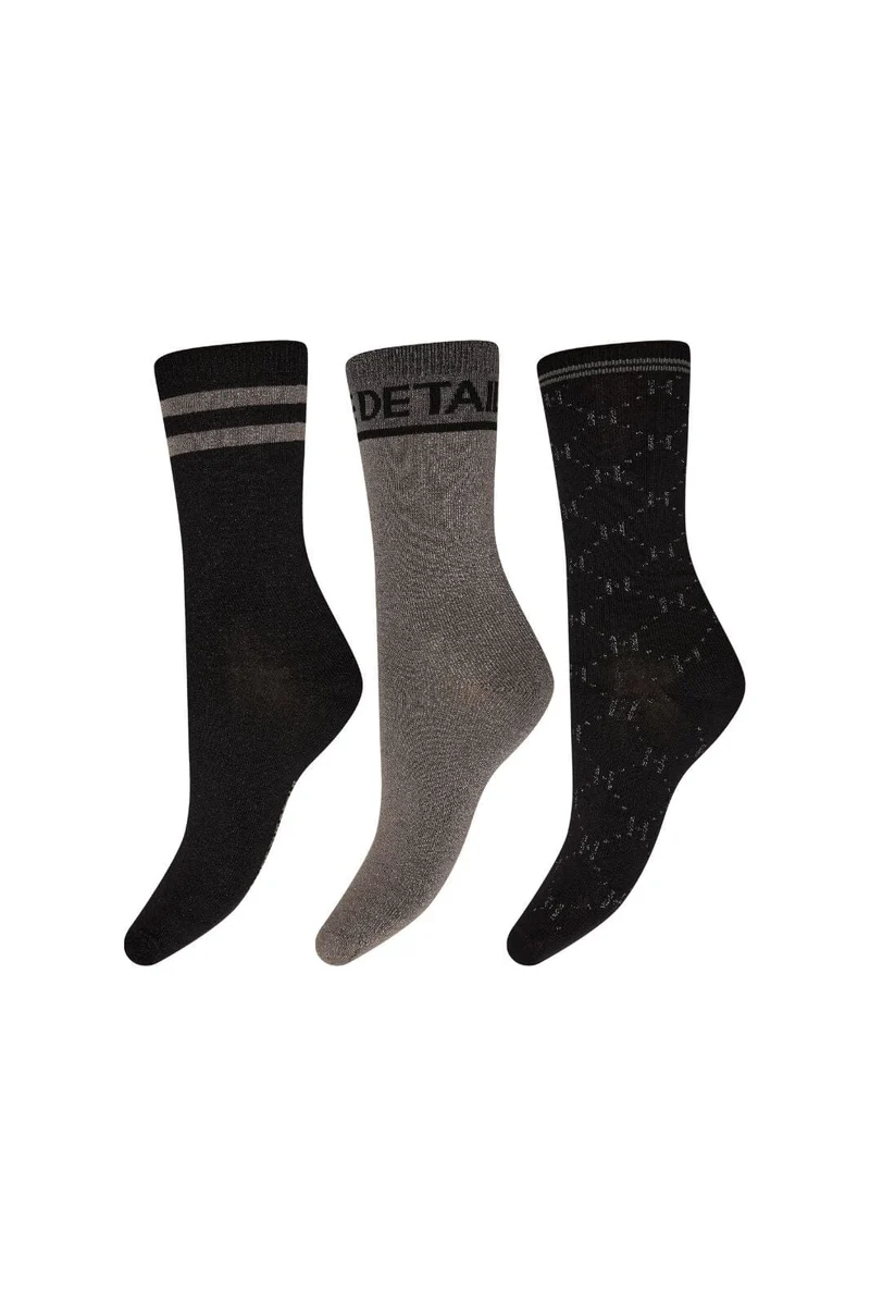 Hype The Detail - Socks 3-Pack 21555-75 - 1001 - Multifarvet