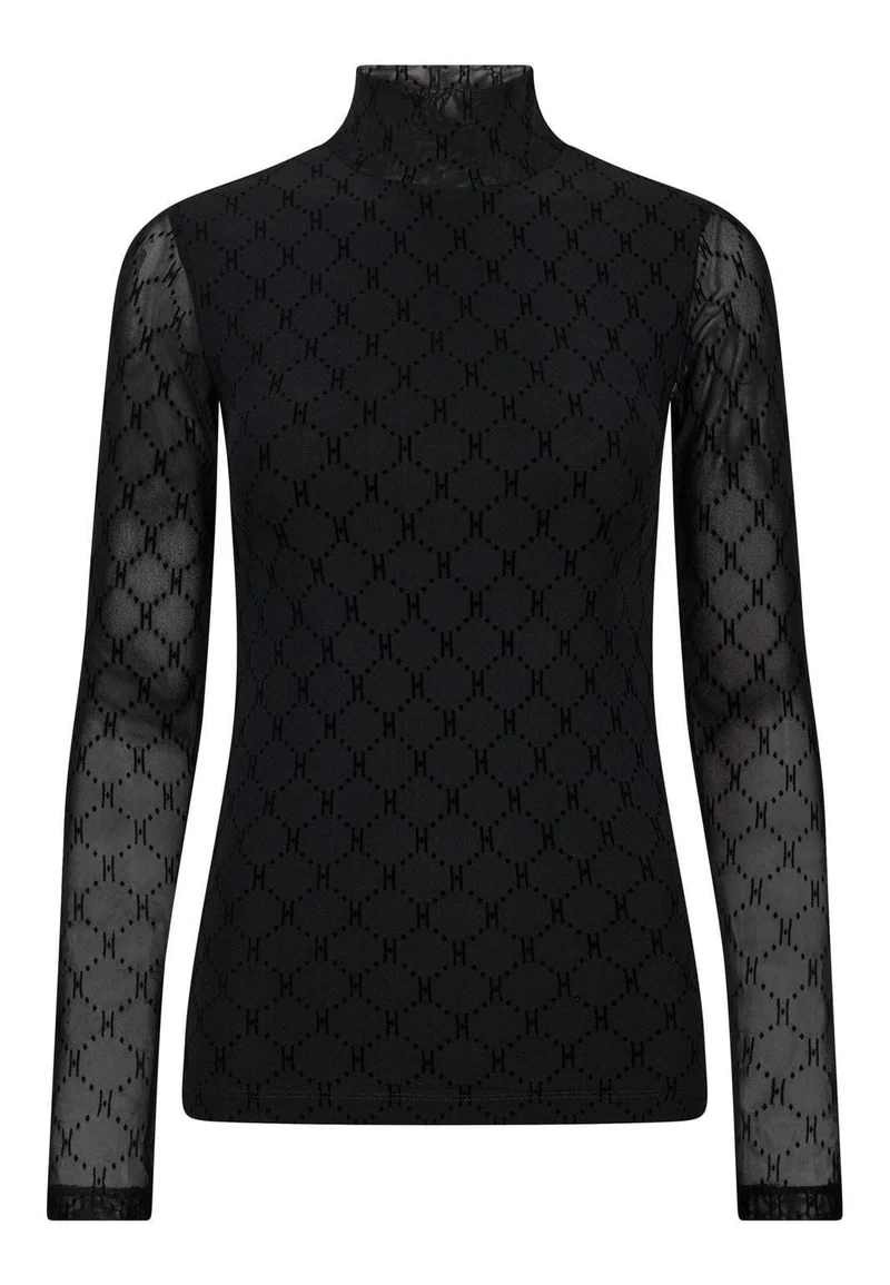 Hype The Detail - Mesh High Neck 300-15 - 9 - Black