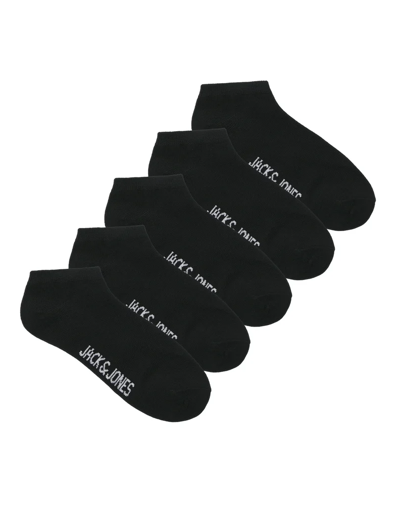 5 PACK Kortstrumpor Svarta